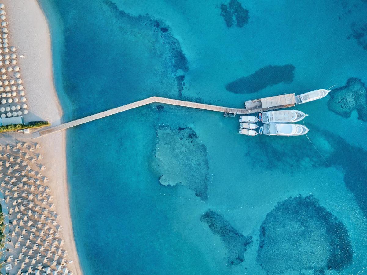 Jaz Makadi Saraya Resort Хургада Экстерьер фото Aerial view of the pier
